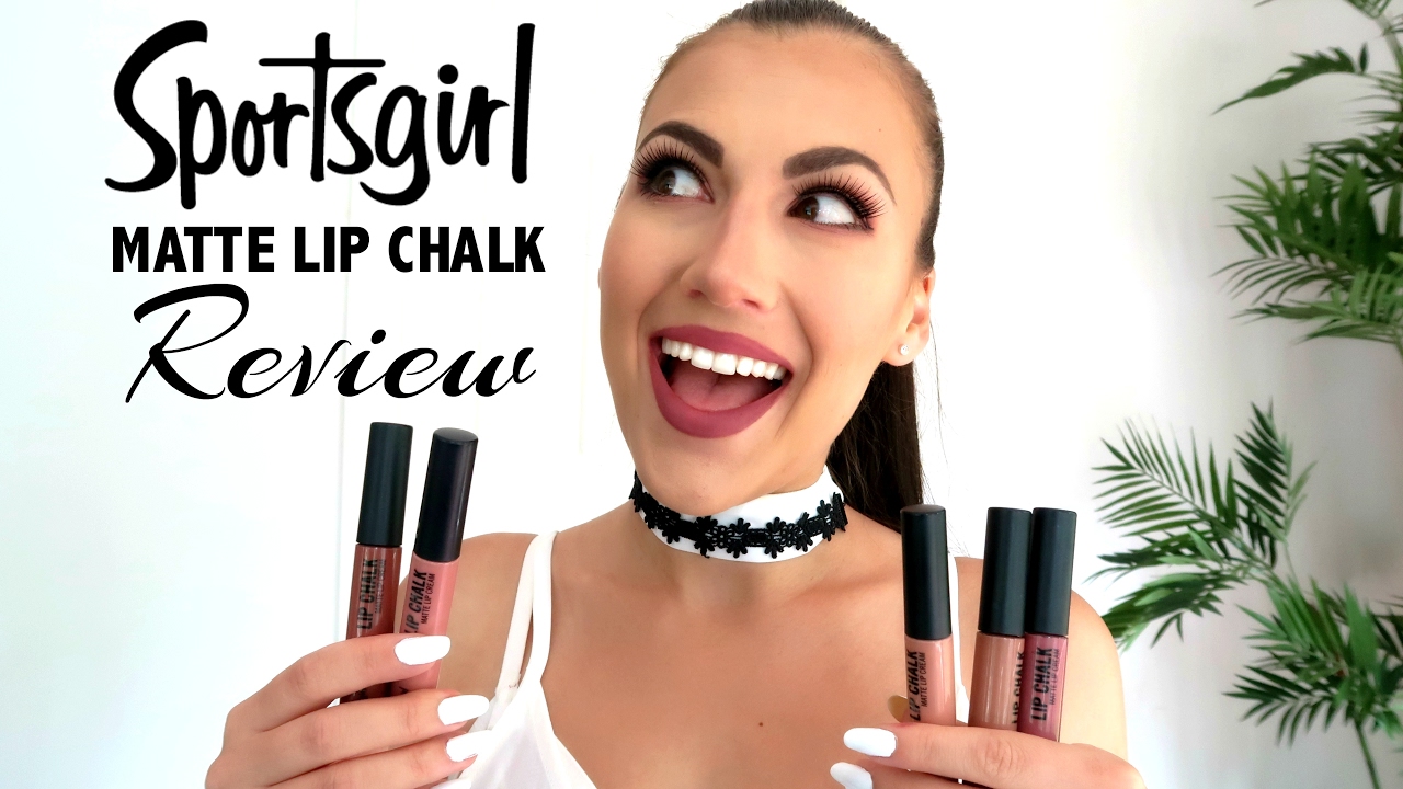Обзор матовой помады Sportsgirl Matte Lip Chalk