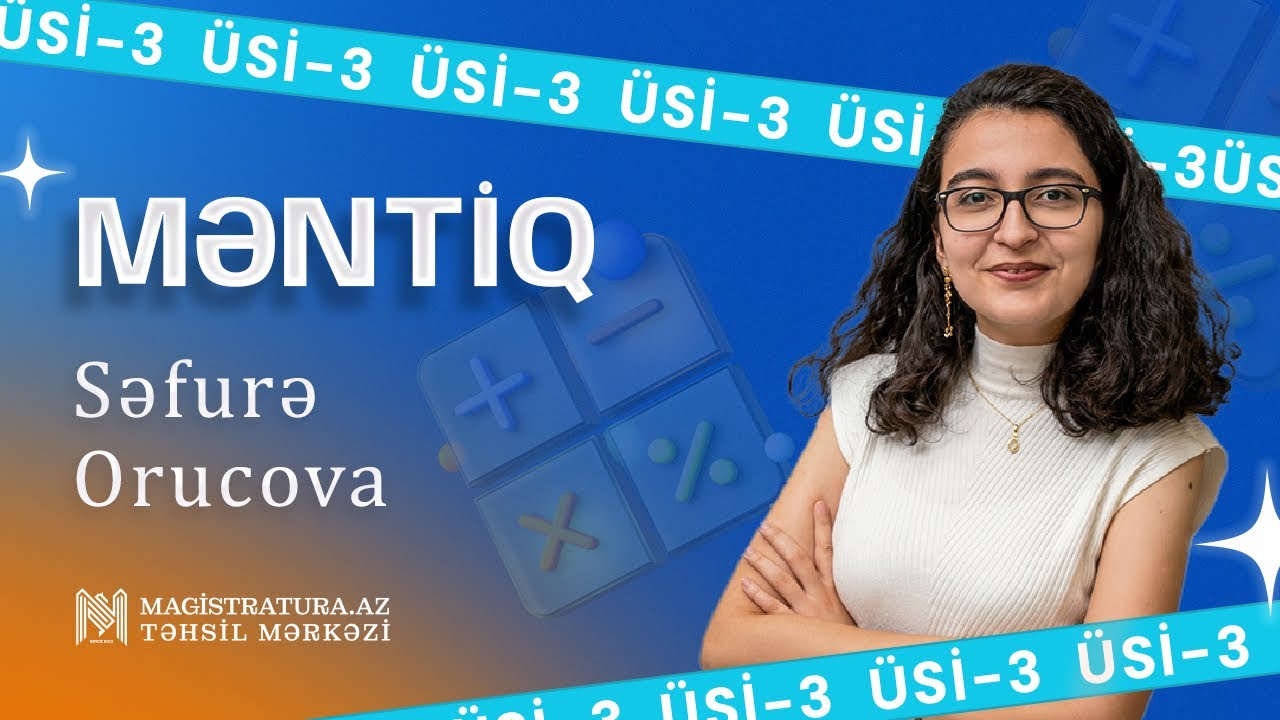 Magistratura.az - Məntiq (ÜSİ-3)