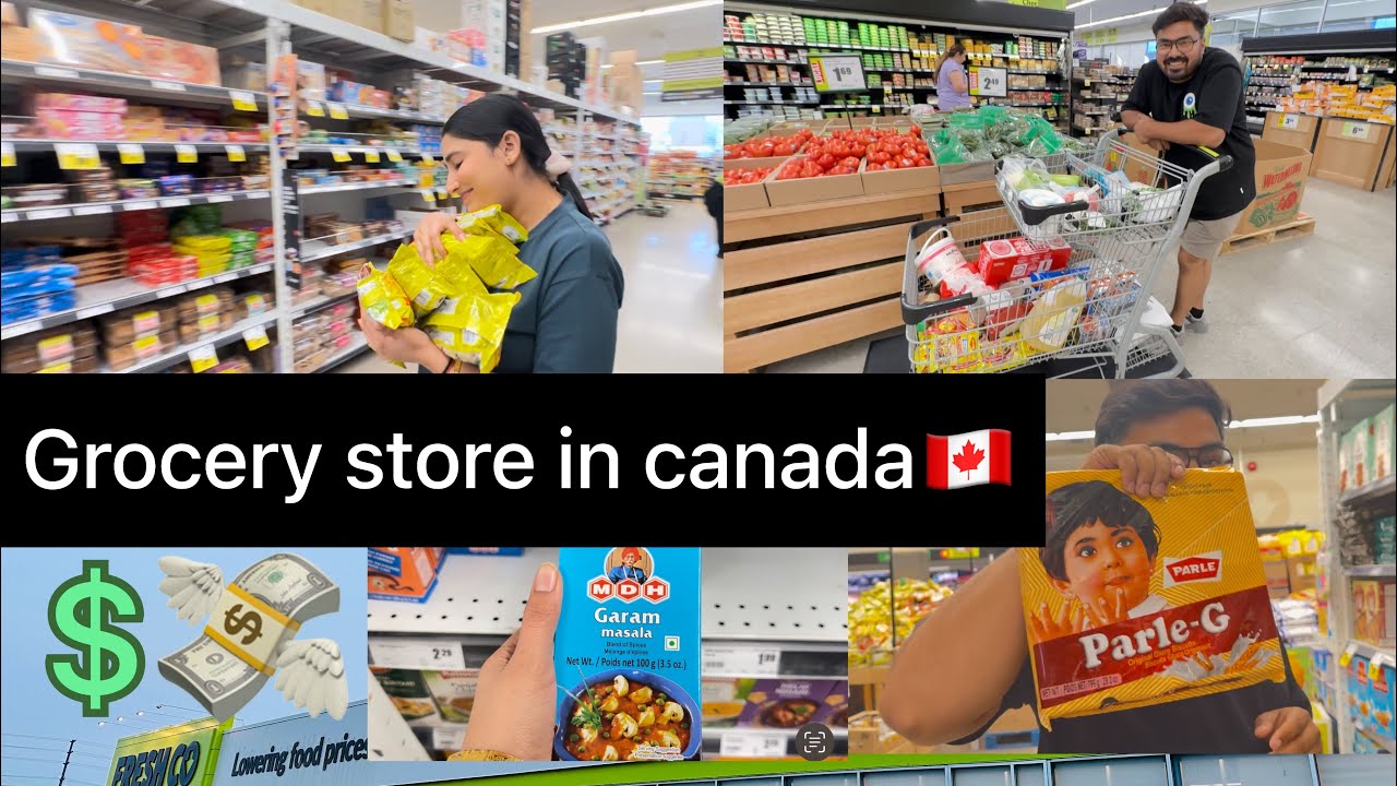 Grocery Shopping in canada🇨🇦
