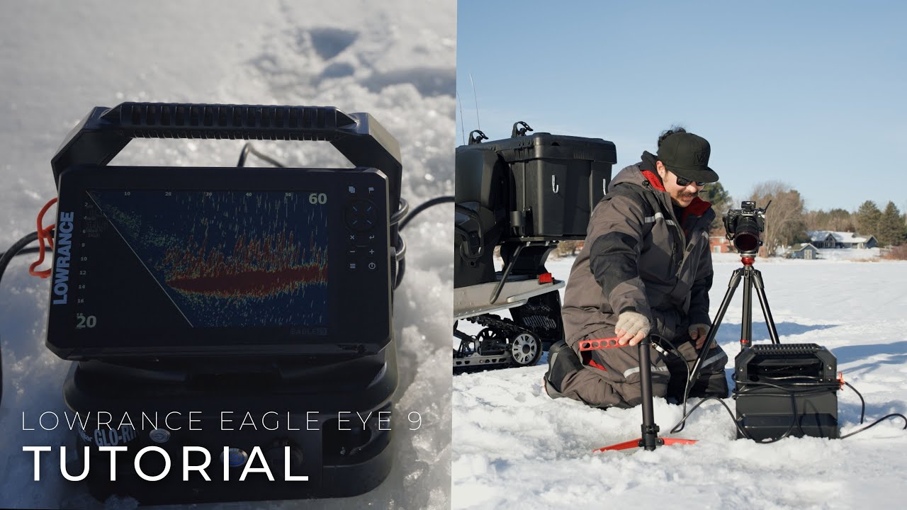 Lowrance Eagle Eye 9 Ice Fishing Tutorial - BONUS TIPS & TRICKS