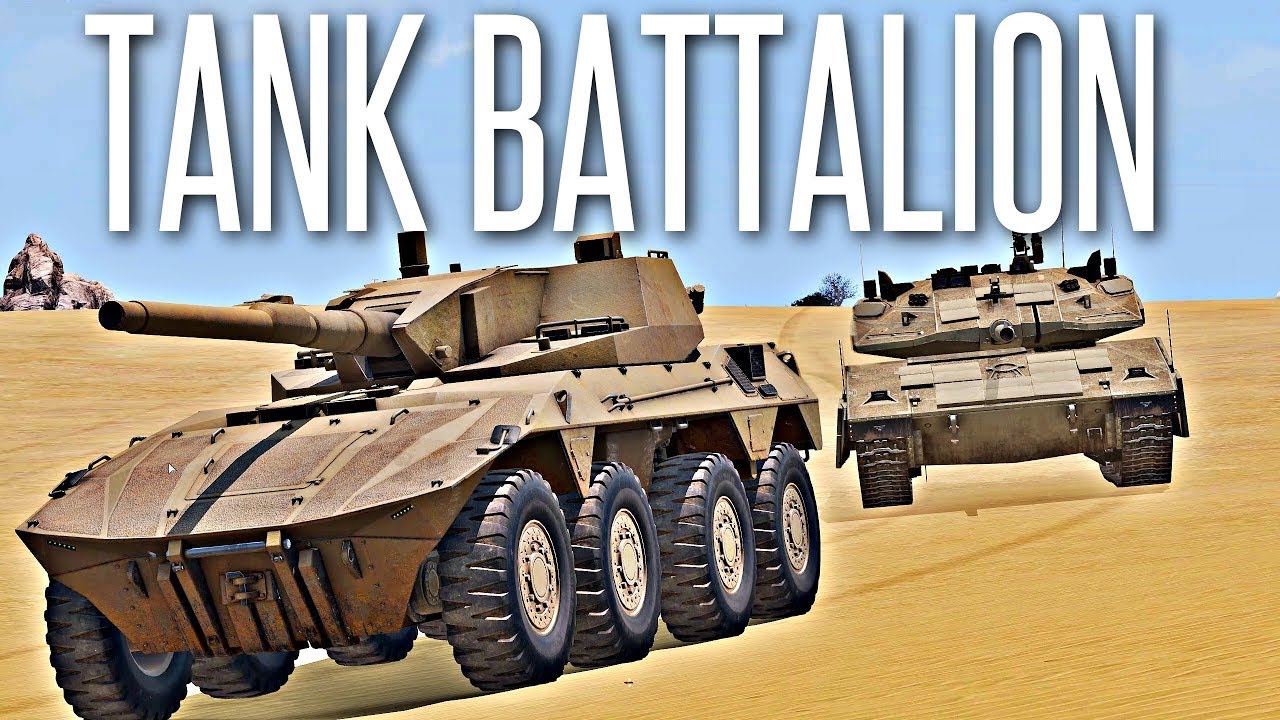TANK BATTALION! - ArmA 3 Tanks DLC Operation