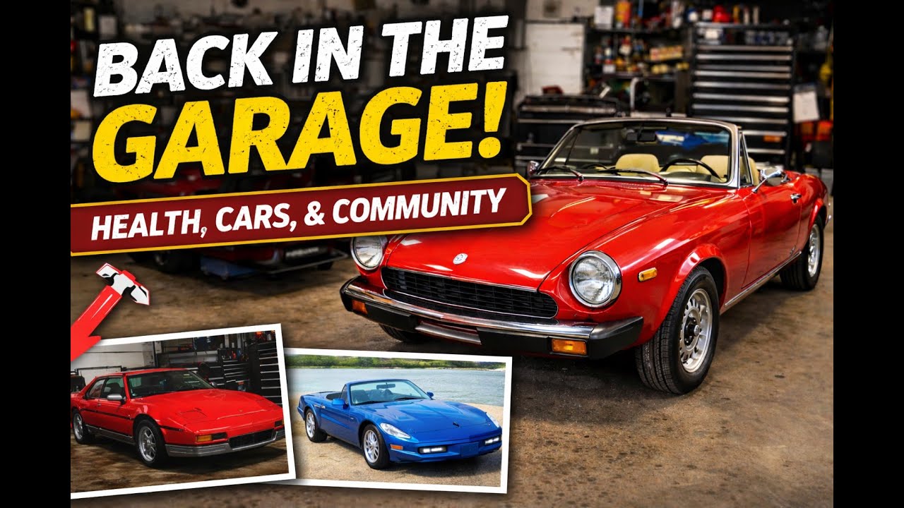 Back in the Garage | Health, Cars, and Community | Nutz About Cars