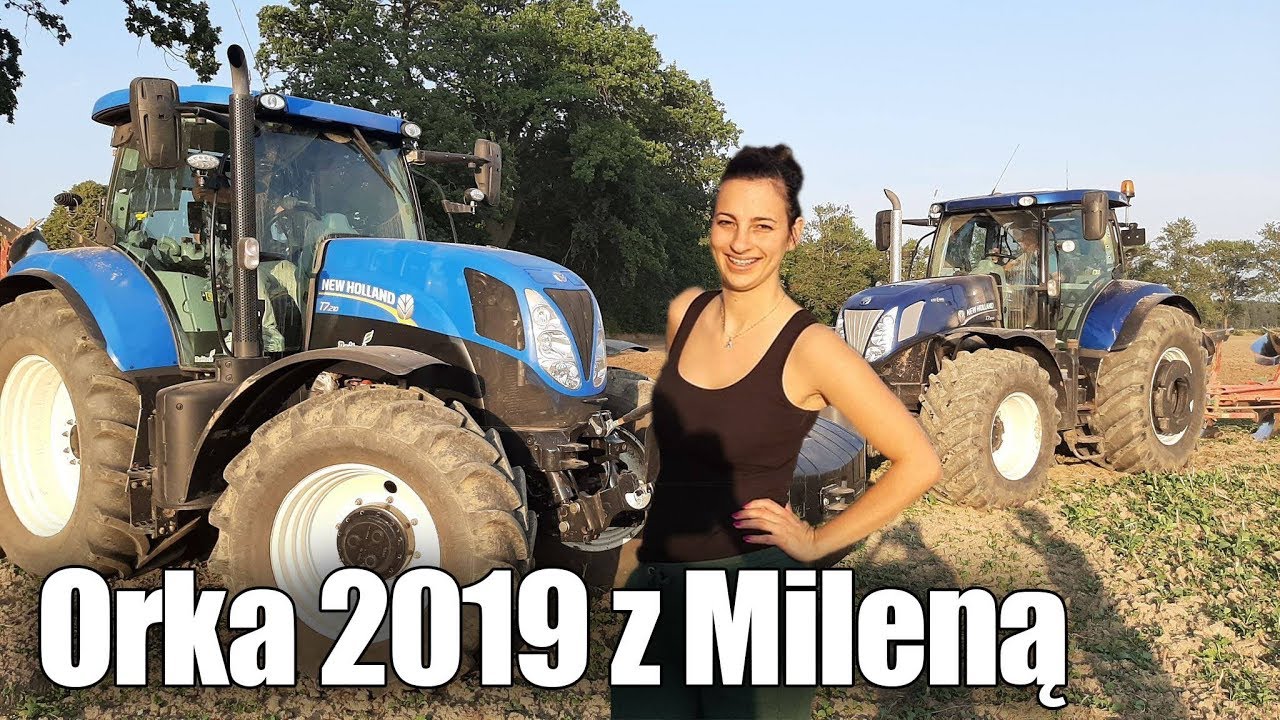 Orka 2019 Z Mileną ! ☆2x New Holland ☆GR Gawrych Blue Power