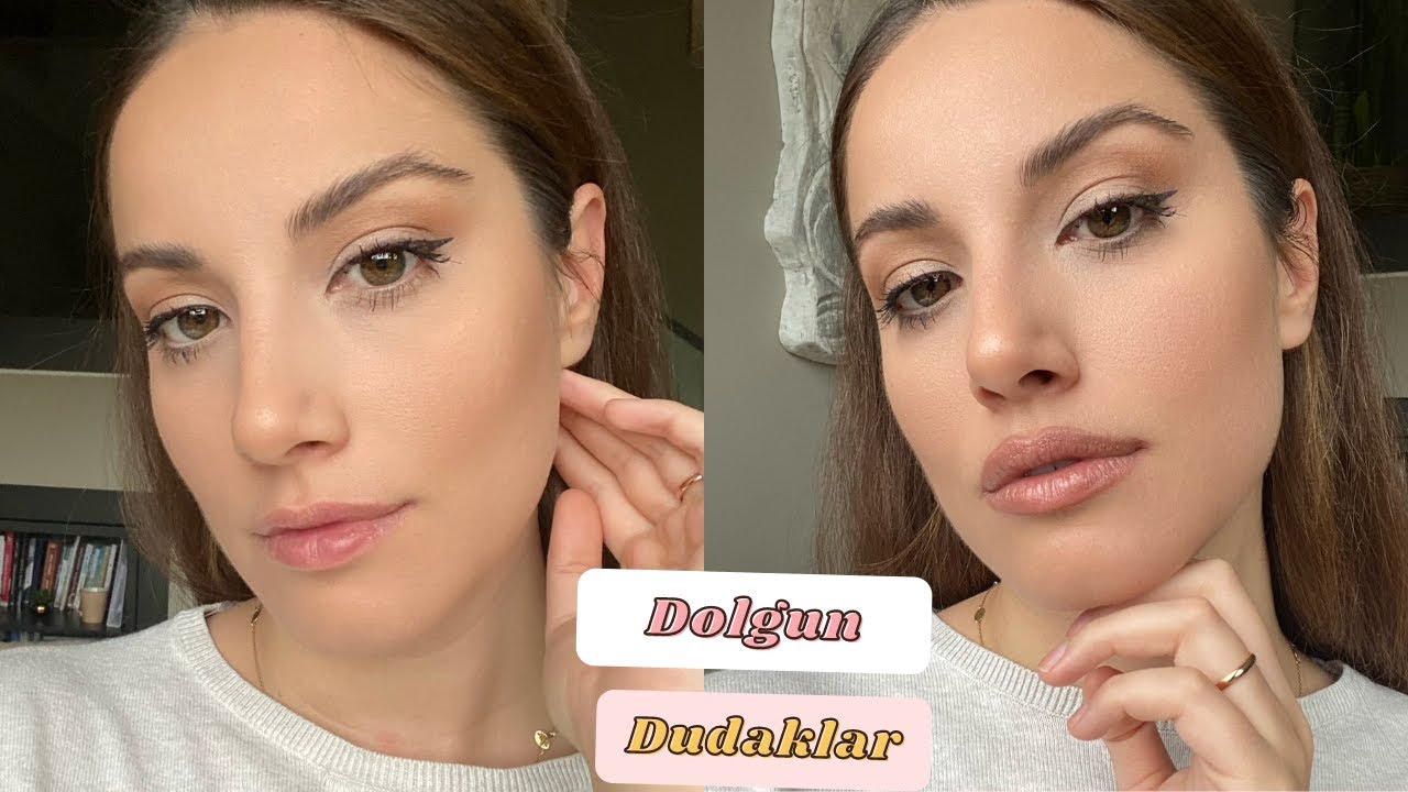 DUDAKLARIMI NASIL DOLGUNLAŞTIRIYORUM? (Estetiksiz Dudak Dolgunlaştırma)