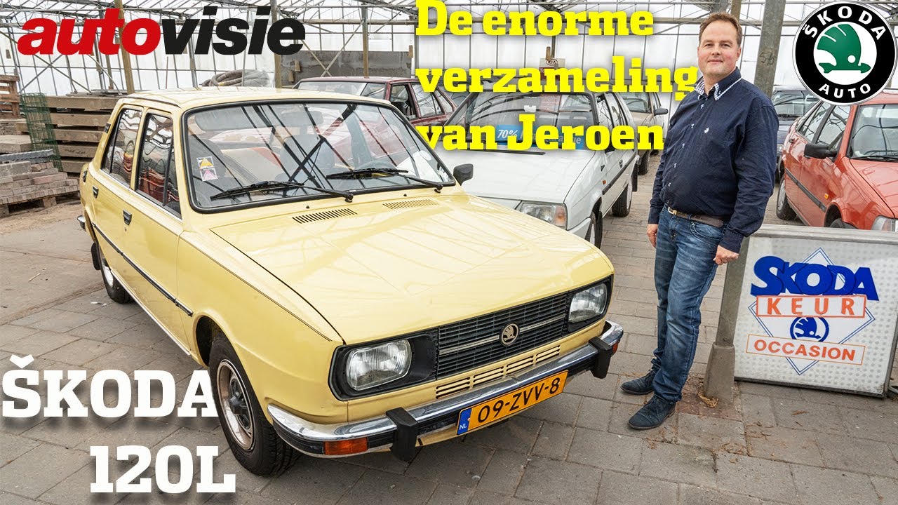Škoda 120L | De gigantische verzameling van Jeroen | Uw Garage | Autovisie | 4K