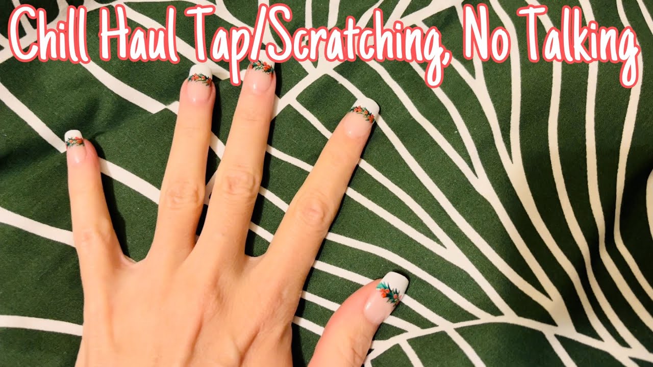 ASMR * Fast Tapping & Scratching * Chill Haul * Sitting on my Bed * No Talking * ASMRVilla