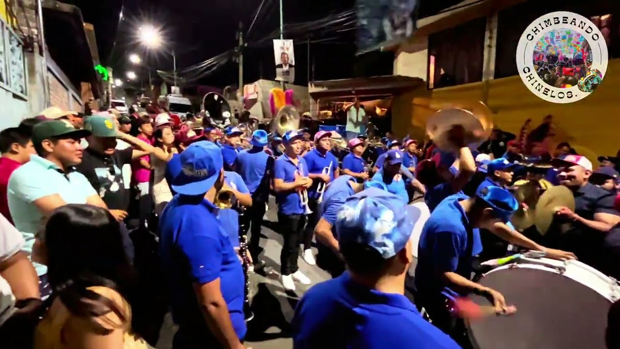 CHINELOS EN SAN ANDRÉS TOTOLTEPEC 2024  BANDA LA MERA MERA 🔥🎺