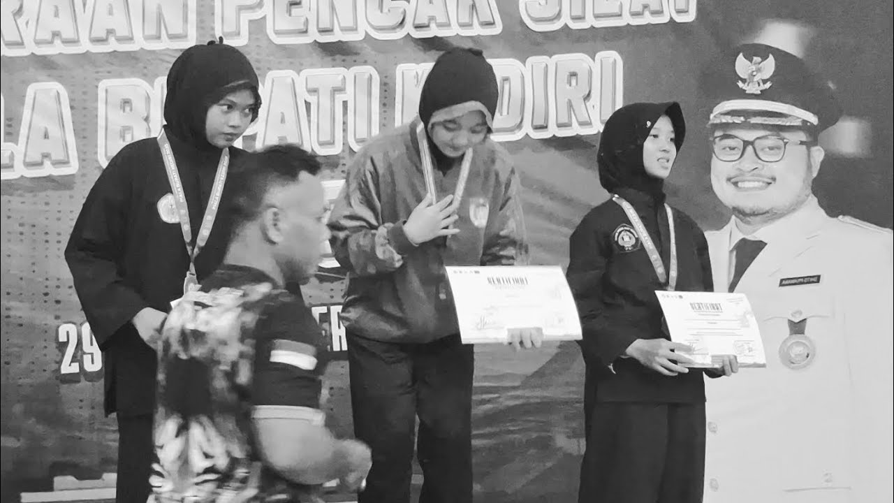 🥇𝐆𝐨𝐥𝐝 𝐌𝐞𝐝𝐚𝐥𝐬🥇 Solo Creative Putri in kejuaraan Pencak Silat Piala Bupati Kediri 2025 