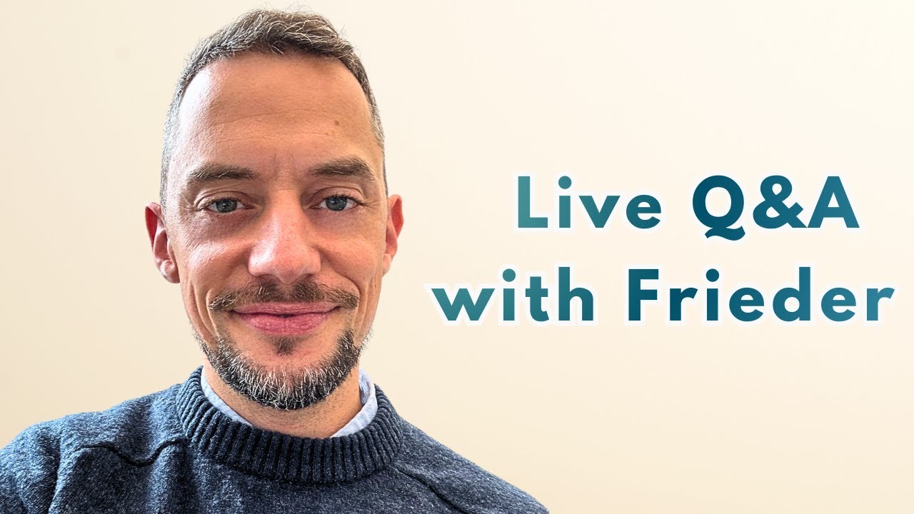 Live Q&A with Tinnitus Coach Frieder
