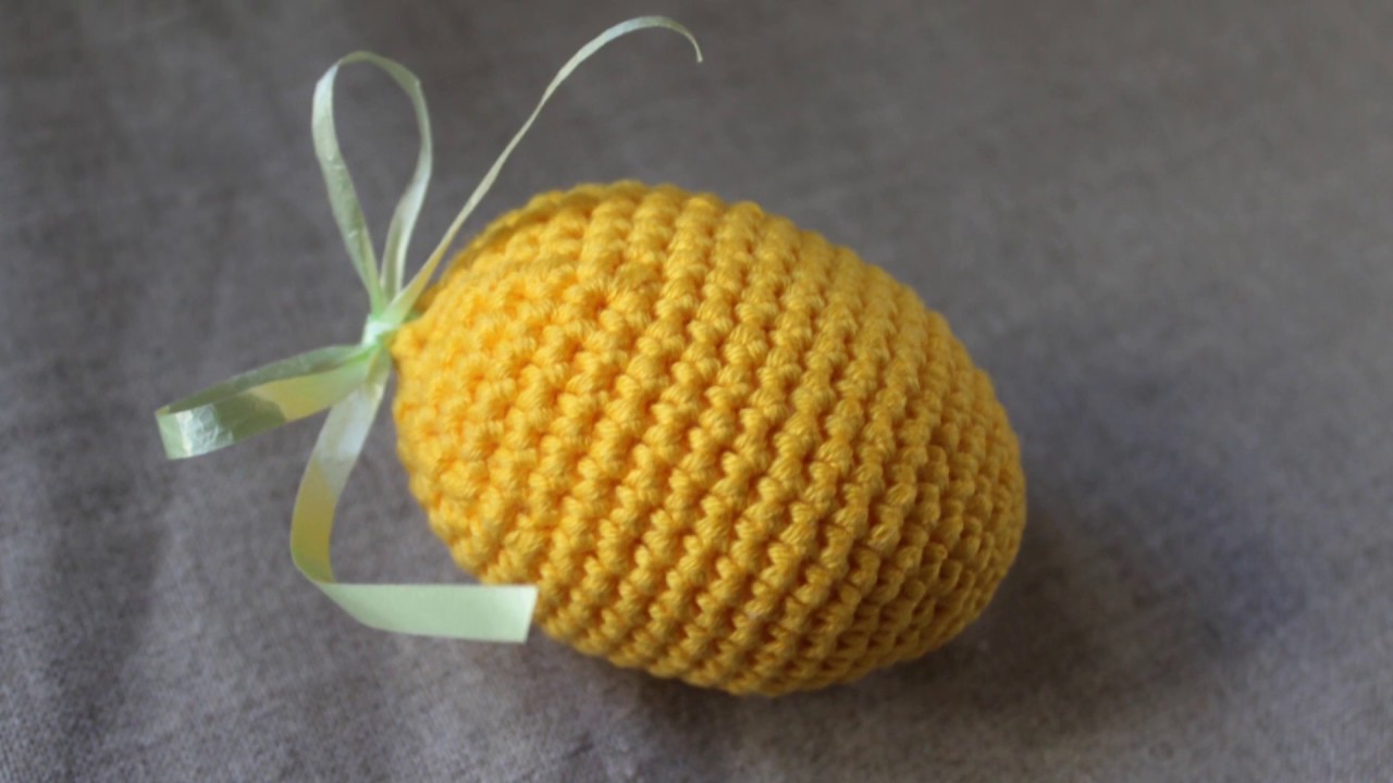 jajko wielkanocne na szydełku 8 cm / Easter egg crochet 8 cm