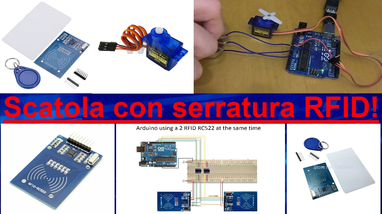LAVORI PER TUTTI!!! Scatola con serratura RFID.