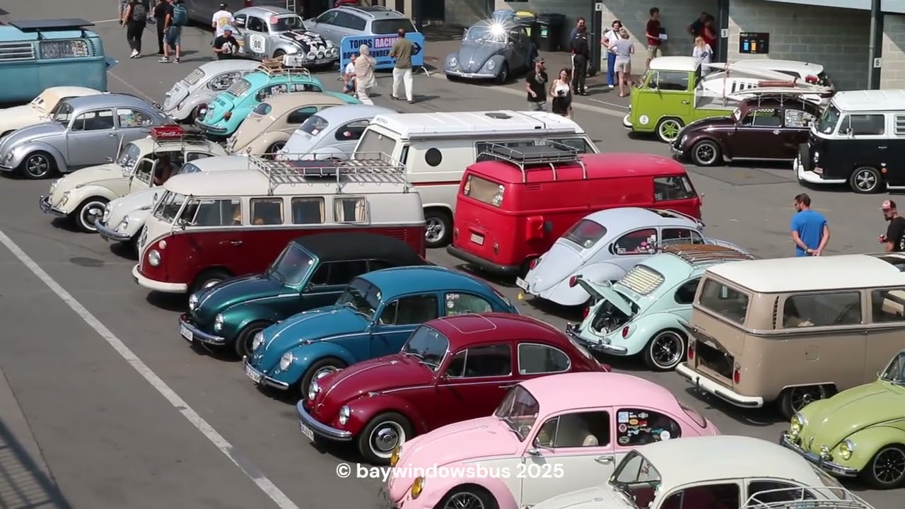 Le Bug Show 2025  Saturday Paddocks for car exhibition