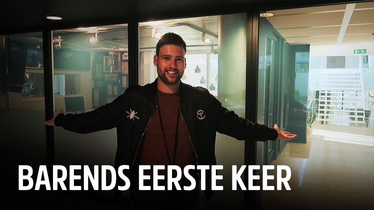 Barends eerste werkdag bij 538!