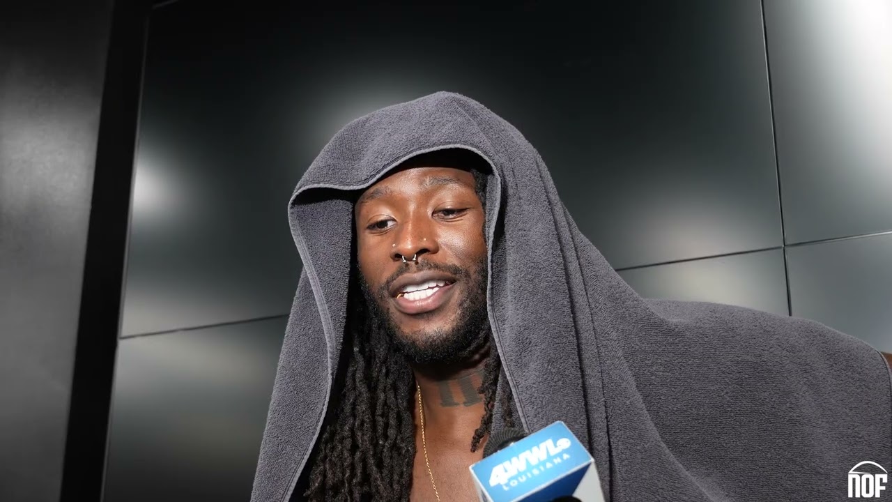 Saints RB Alvin Kamara on what he sees from Spencer Rattler and the offensive scheme under Moore