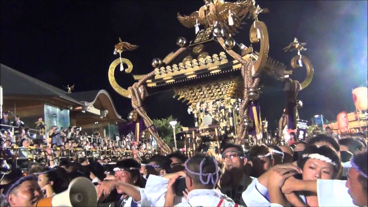 祝 第３０回　寒河江まつり　神輿の祭典　フィナーレ　倉見神社神輿渡御
