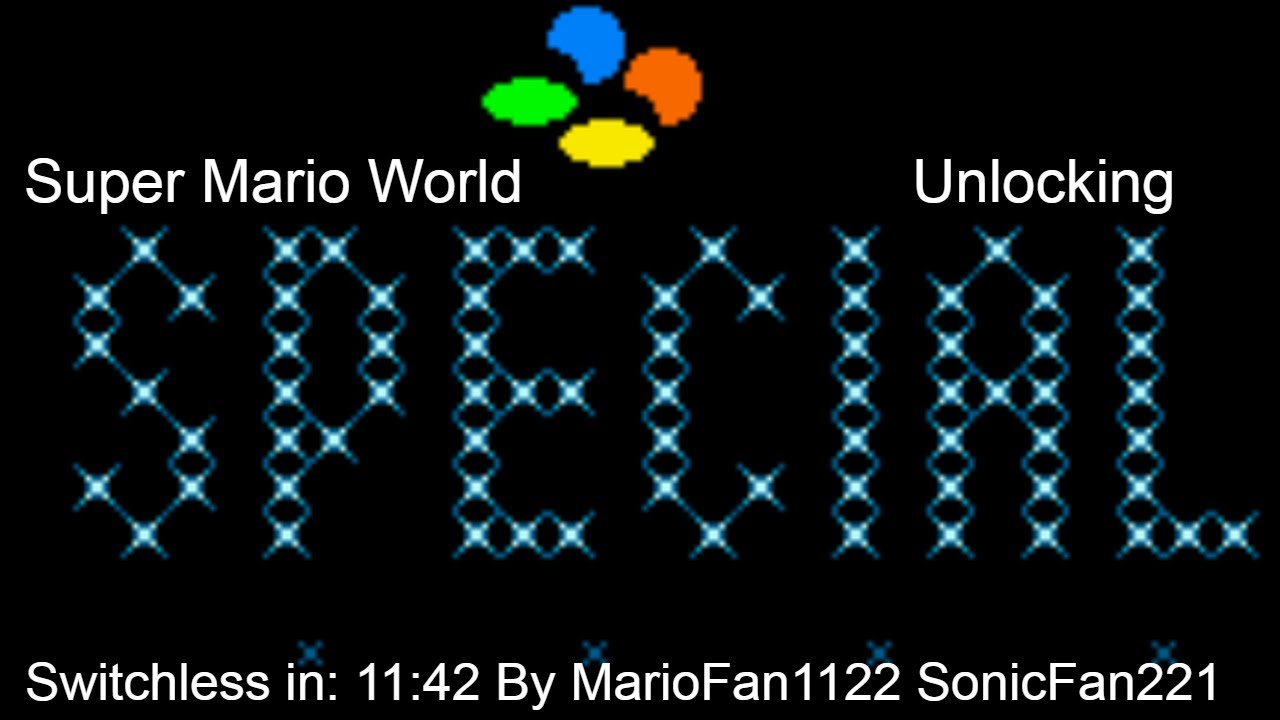 Super Mario World - Unlocking Special World Switchless in - 11:42