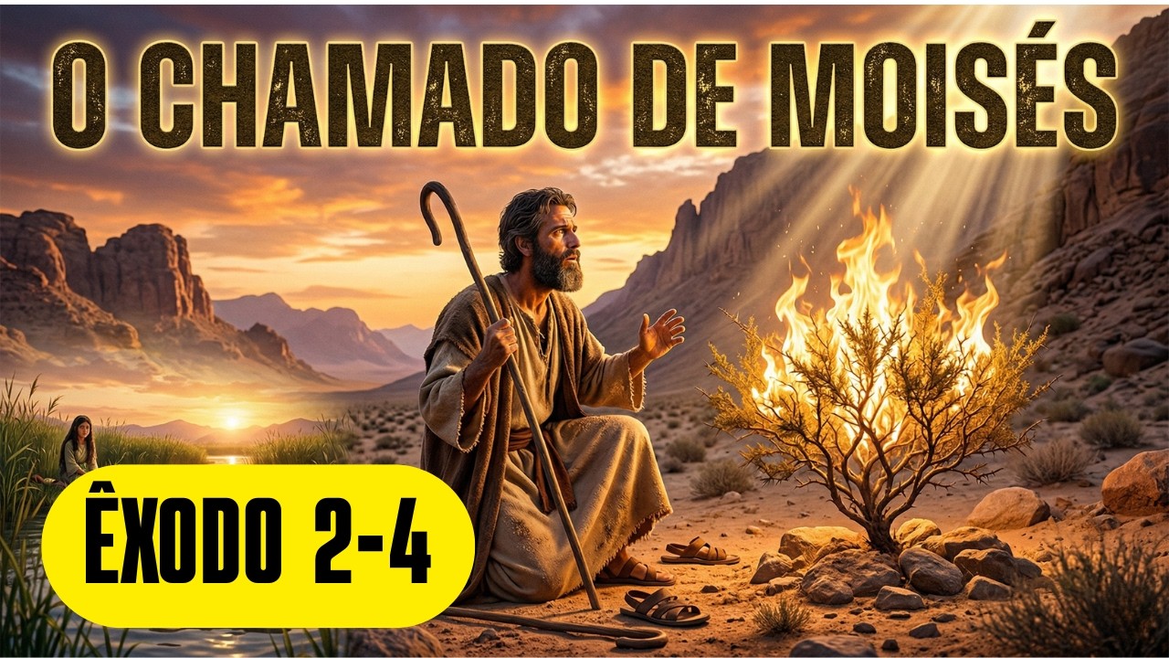 Leitura e estudo do livro de Êxodo capítulos 2 , e 4os