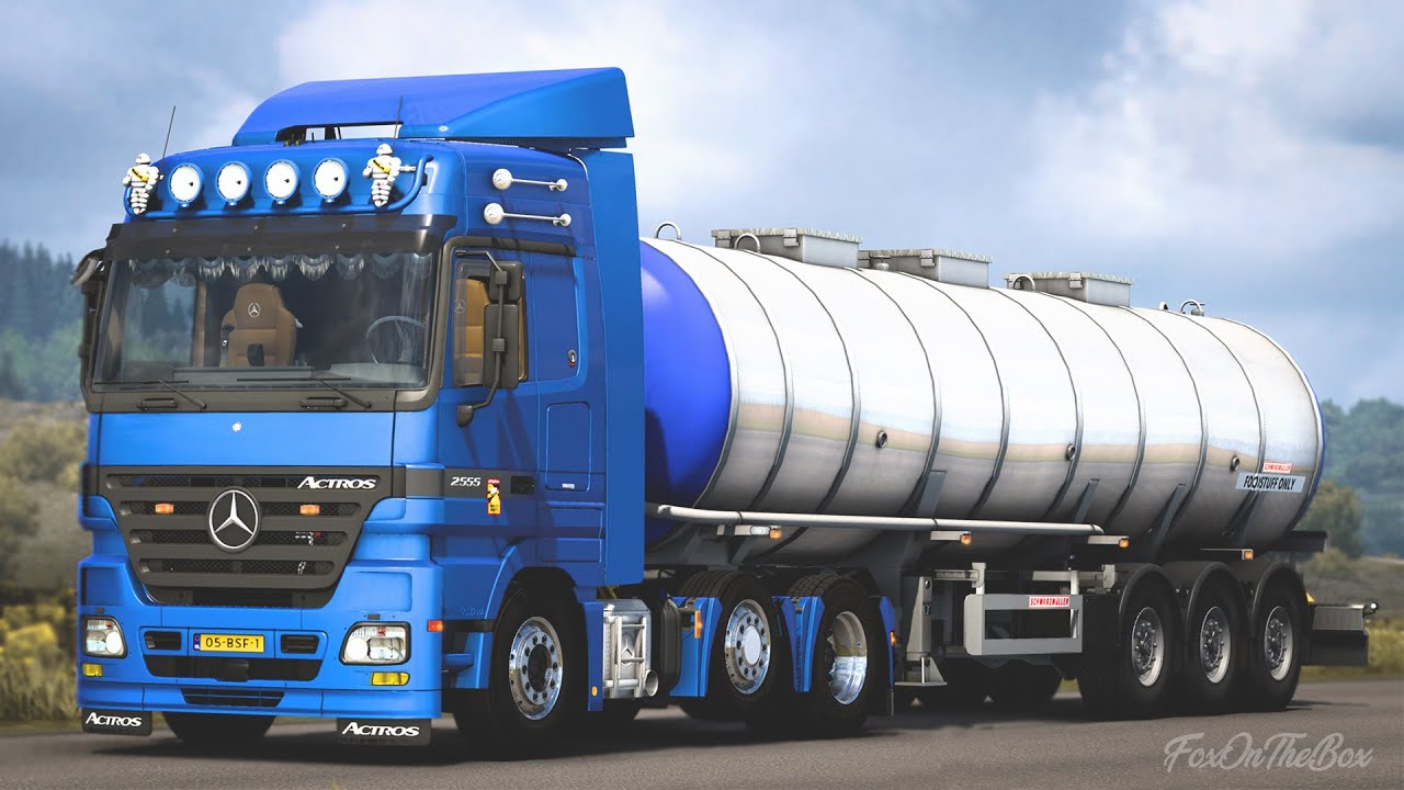 ETS2 1.40 Mercedes-Benz Actros MP2 | Euro Truck Simulator 2 Mod