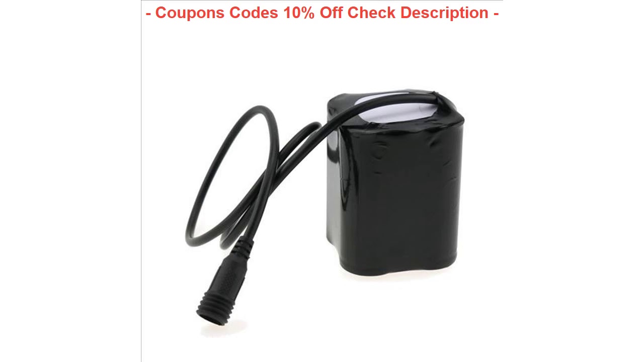 SPECIALS 8.4V 20000mAh 26650 Cycling Bicycle Light Battery Pack 4x 266