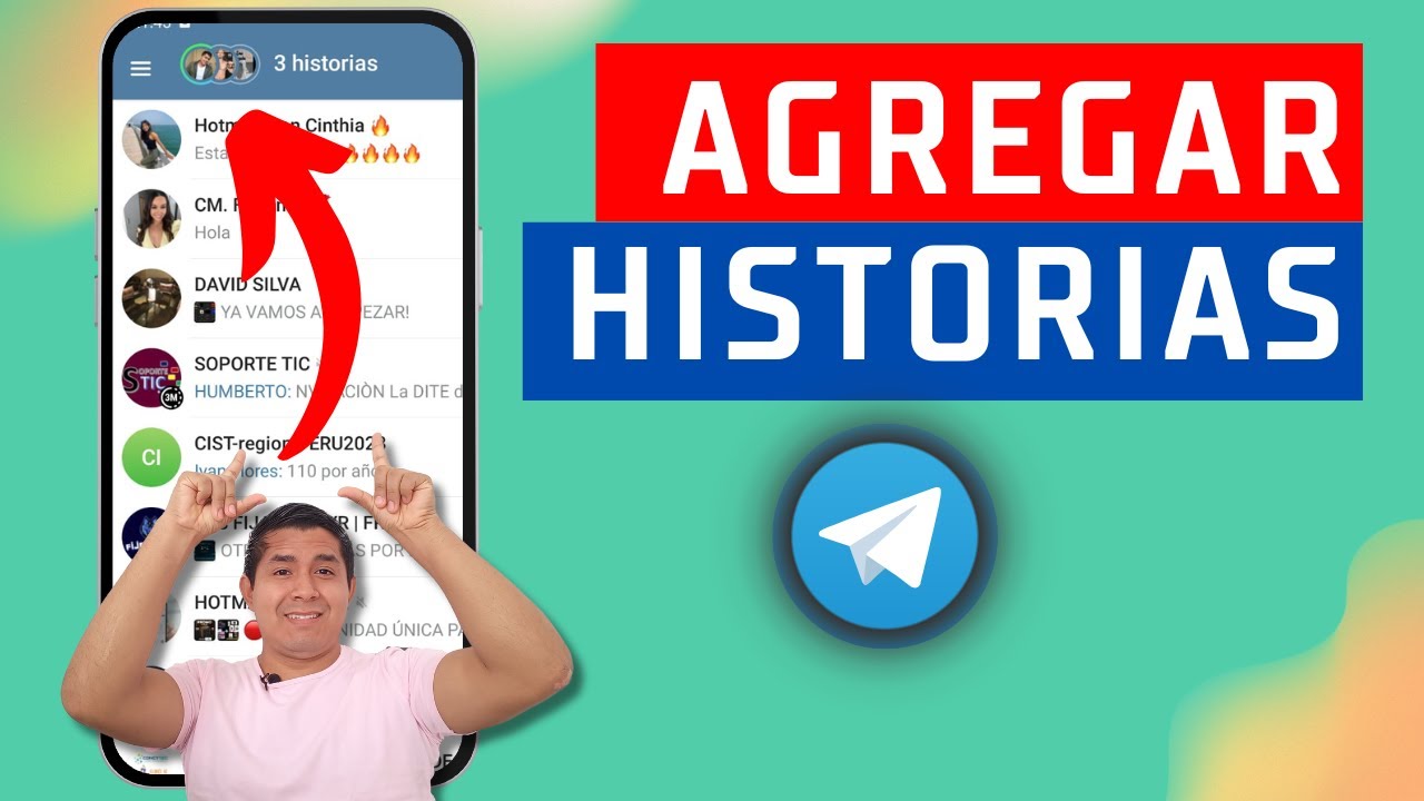 Como subir historias a Telegram 2023