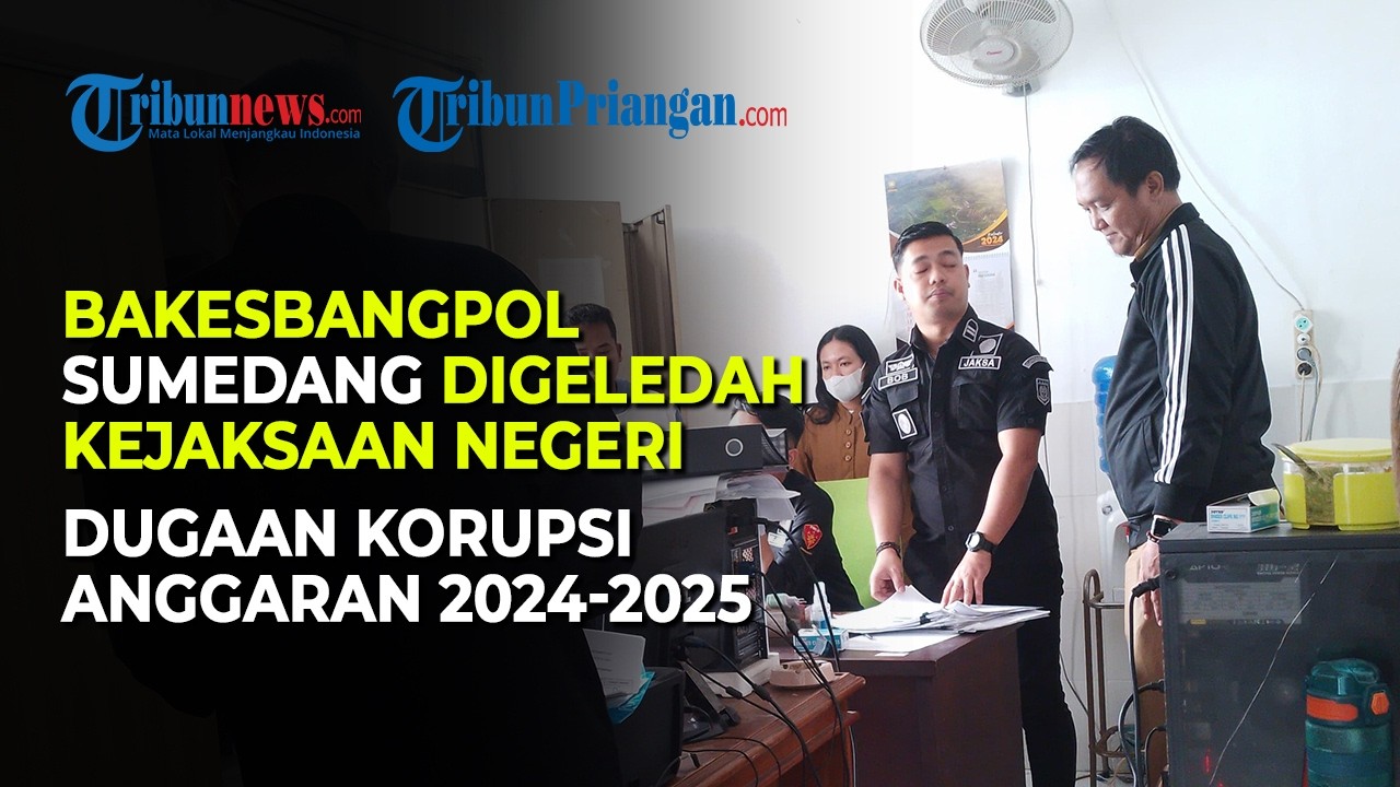 TEGANG! 7 Jam Digeledah Kejari Sumedang, Ratusan Dokumen Bakesbangpol Disita Penyidik