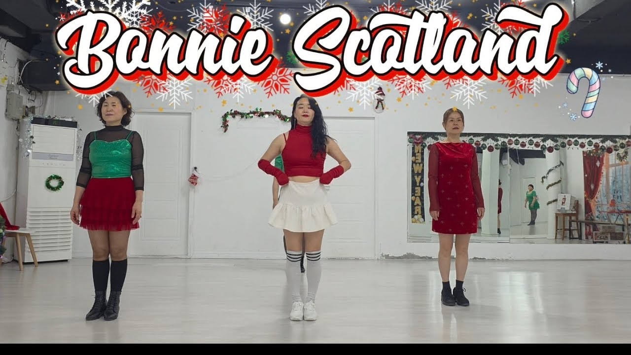 ❄️☃️Bonnie Scotland LD/보니스코틀랜드 비기너 NC2/수원 라인댄스#라인나우