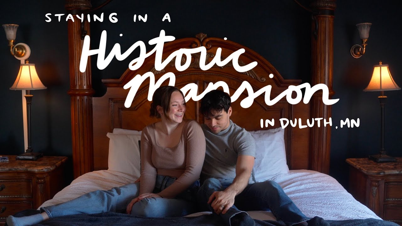 I didn't know you could stay in a MANSION! | One Night in a Duluth Mansion