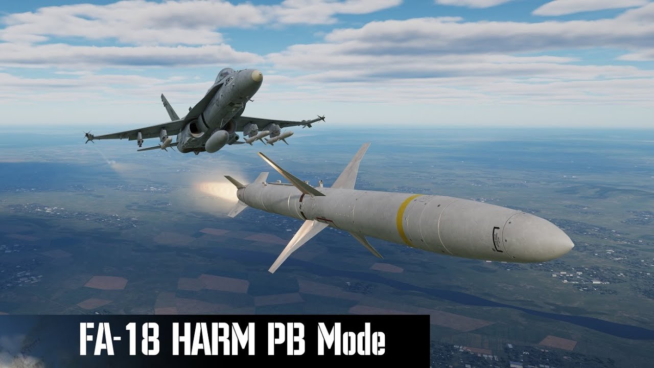 Ф-18 шершень обучение Harm PB MODE  #dcstutorial