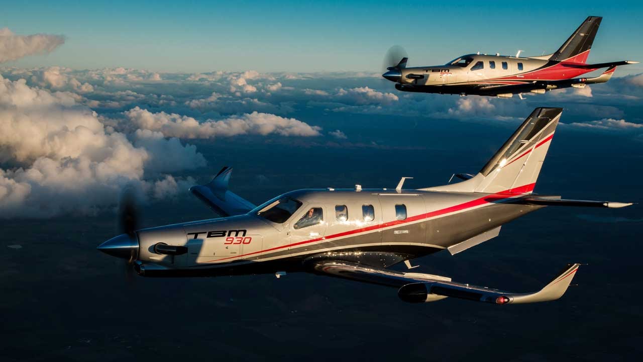 Lancement du TBM 930