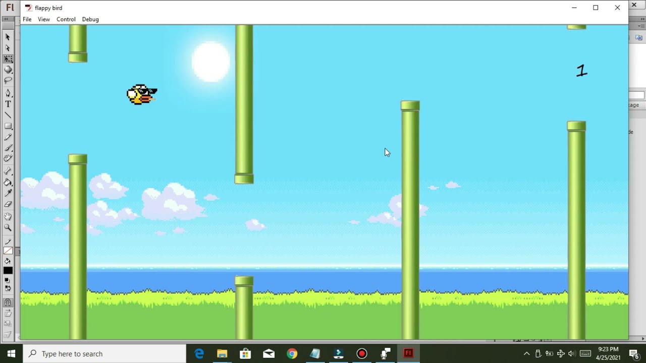 Cara Membuat Game Flappy Bird Menggunakan Adobe Flash CS6