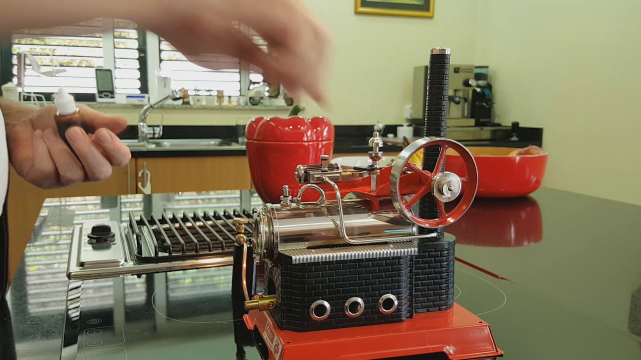 Wilesco D14 First Steaming