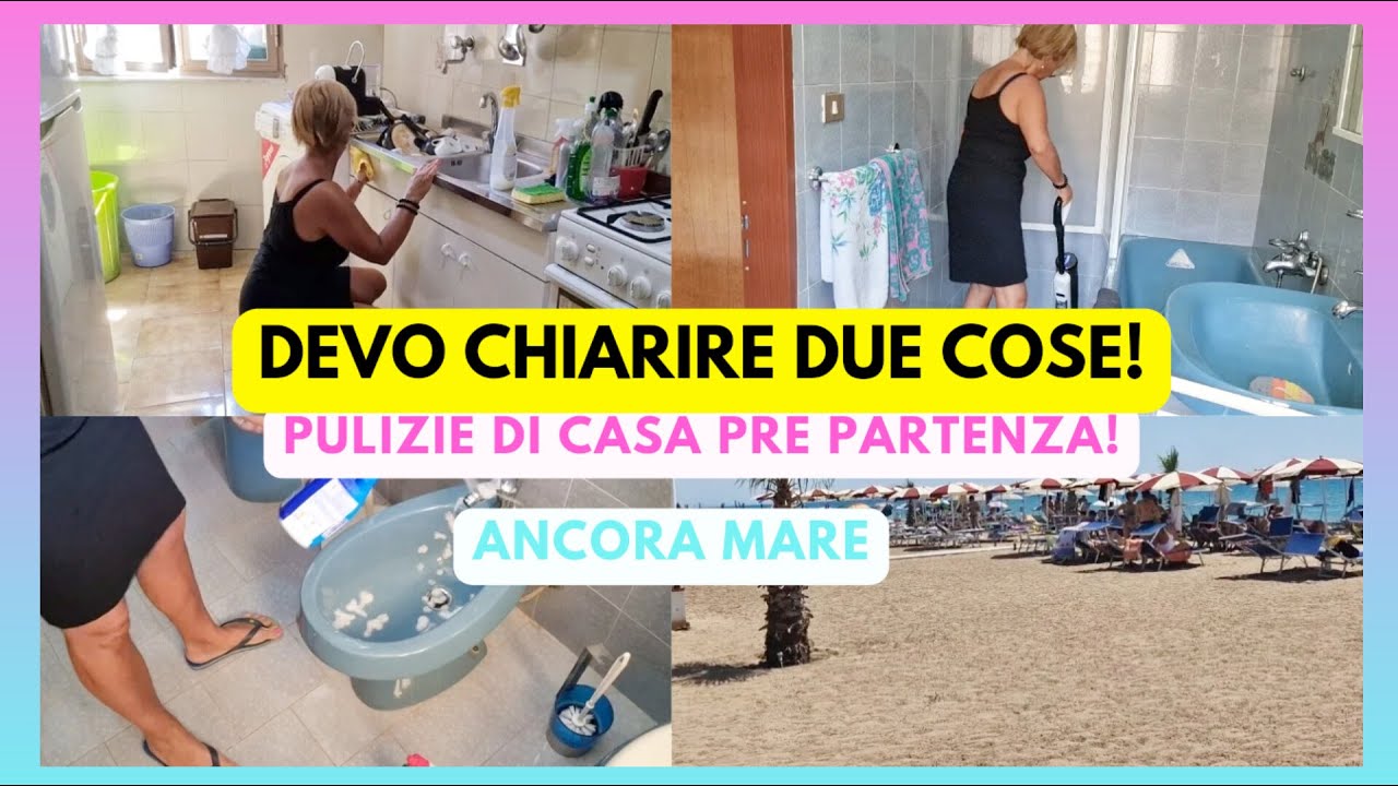 DEVO CHIARIRE..MARE ACQUISTI PIÙ PULIZIE PRE PARTENZA😱⬆️
