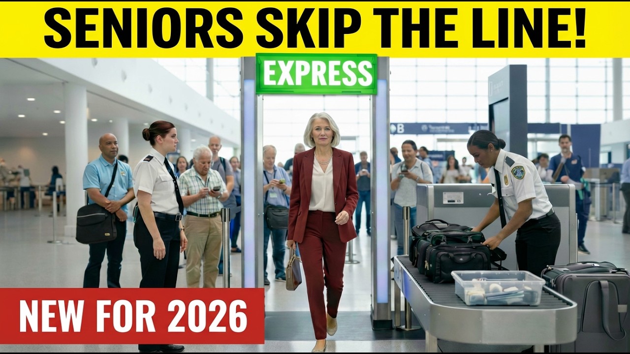Over 60? Unlock Hidden Airport Perks Most Seniors Miss