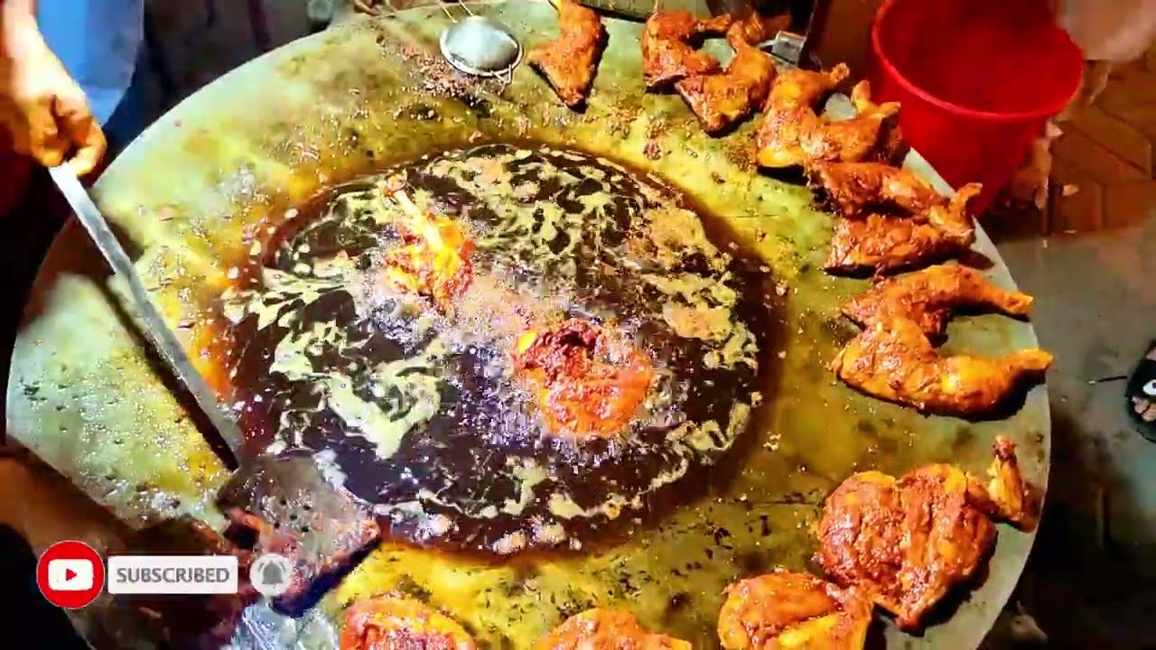 Peshawar saddar bazaar Chicken fry || chicken sajji || pakistan street food asian street food New