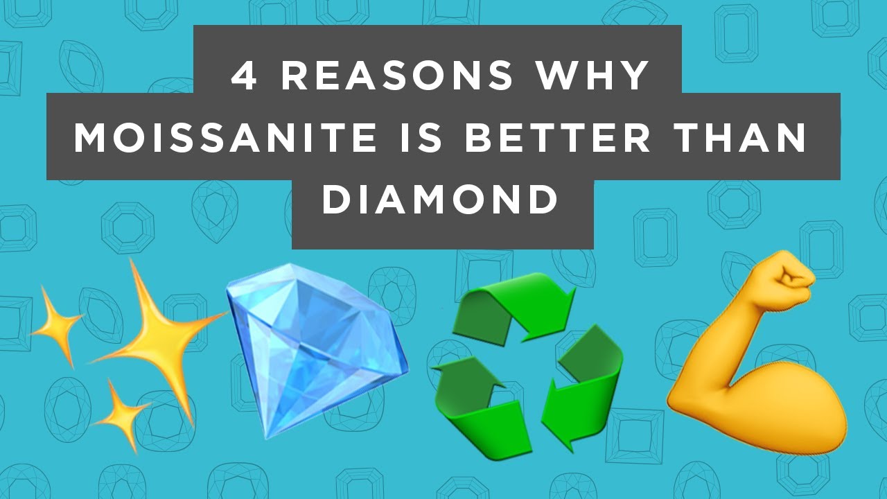 4 Reasons Why Lab-Created Moissanite is Better Than Natural Diamonds!