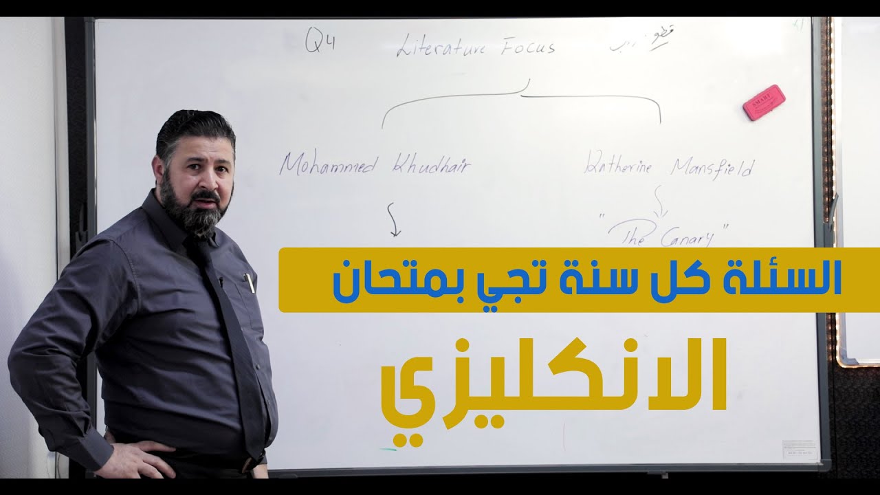 الاسئلة كل سنة تجي بمتحان الانكليزي - برنامج بسادس