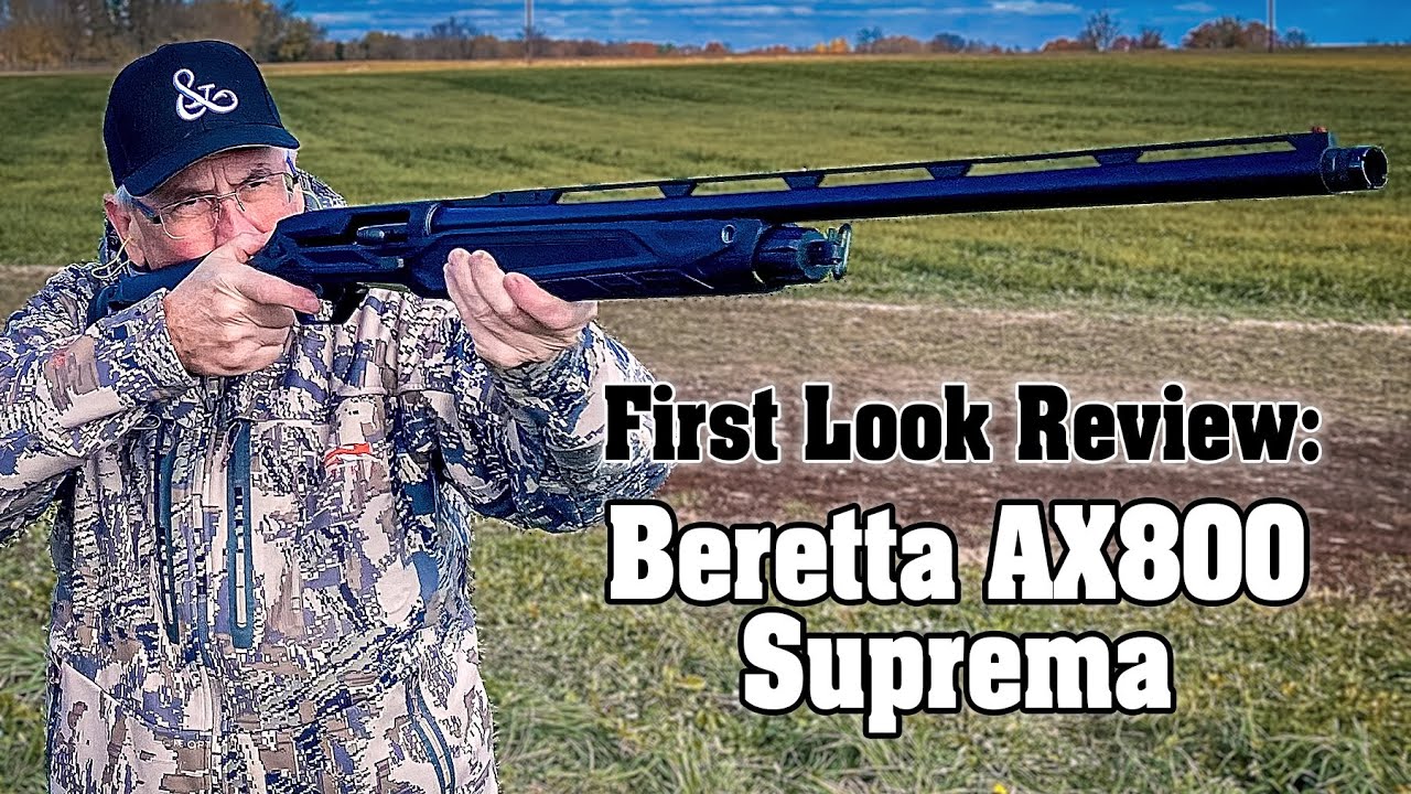 Новый дробовик Beretta AX800 Suprema: первый взгляд на обзор