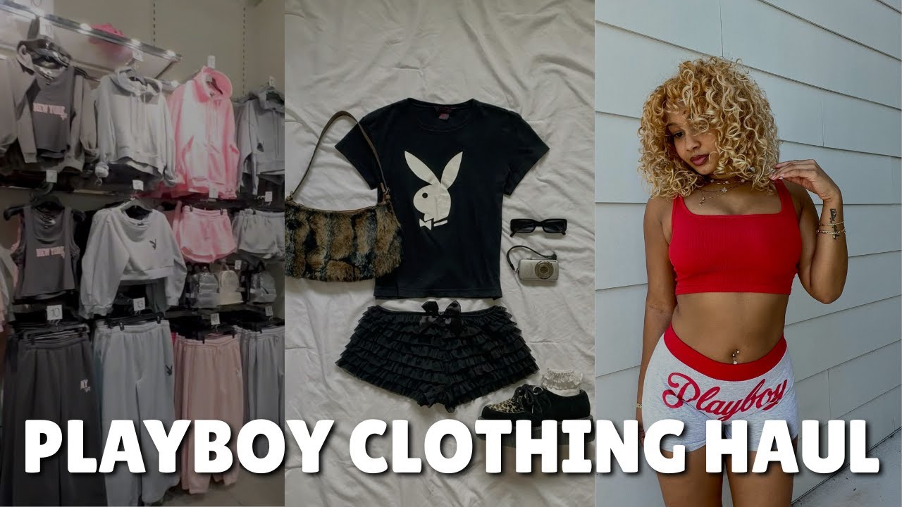 PLAYBOY TRY ON HAUL | LOUNGEWEAR, PAJAMAS & LINGERIE REVIEW 2026