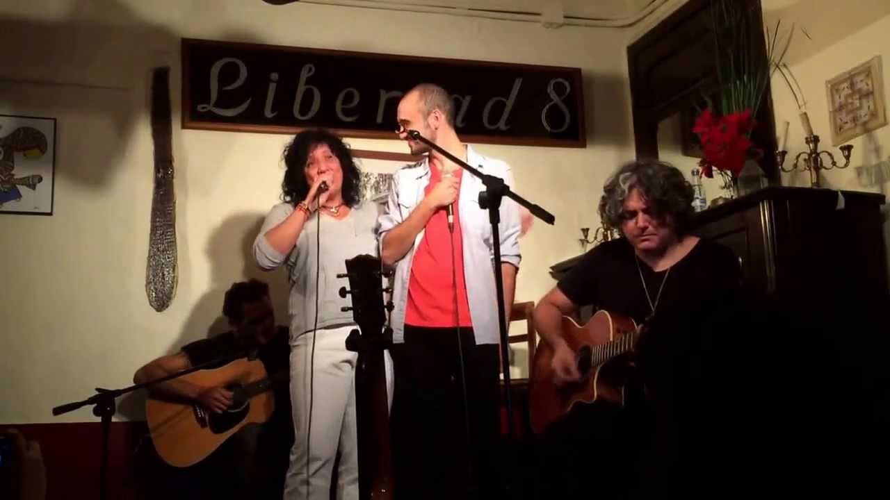 Rosana y Abel Pintos en Libertad 8 Madrid