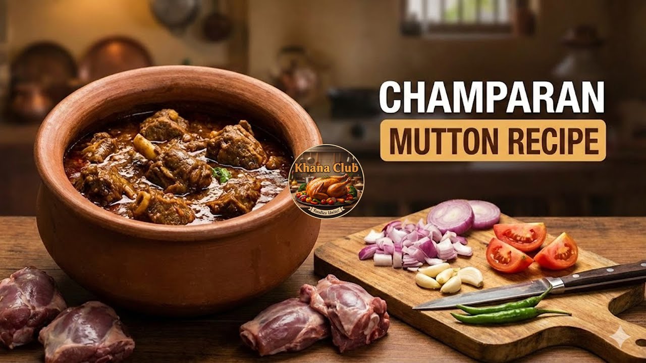 Champaran Mutton (Ahuna) | Bihar’s Famous Meat Curry Recipe |