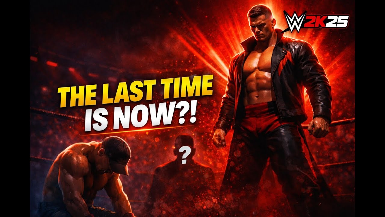 The Last Time Is Now Gunther vs John Cena WWE 2K25
