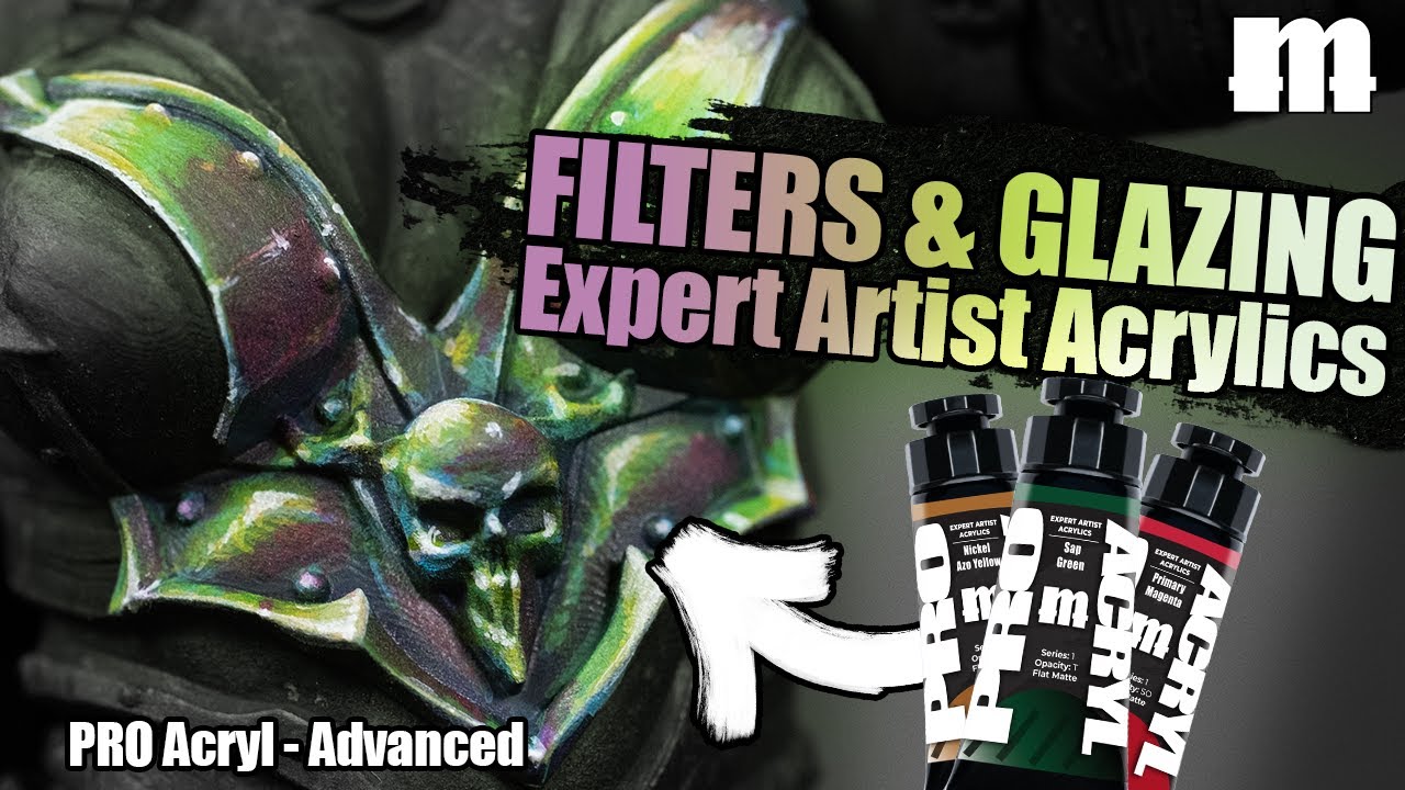 Filtering & Glazing with Expert Artist Acrylics - PRO Acryl Advanced
