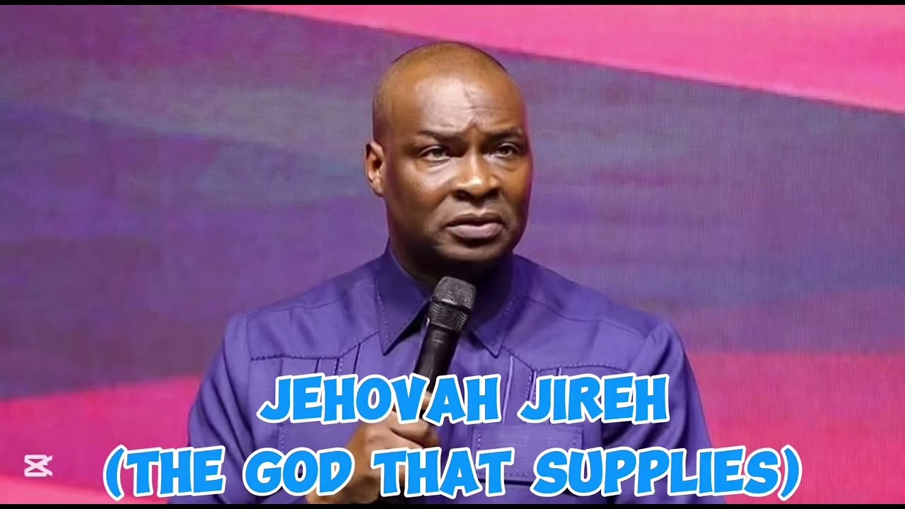 JEHOVAH JIREH (THE GOD THAT SUPPLIES OUR NEEDS) @KoinoniaGlobal 