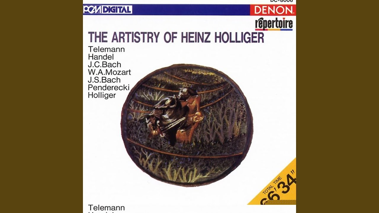 Telemann: Fantasy No. 1 in A Major
