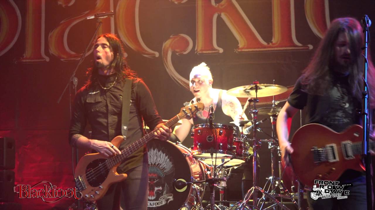 Rollin' and Tumblin' & Need My Ride ~ Blackfoot ~ The Chance in Poughkeepsie NY in 4K 07-22-16