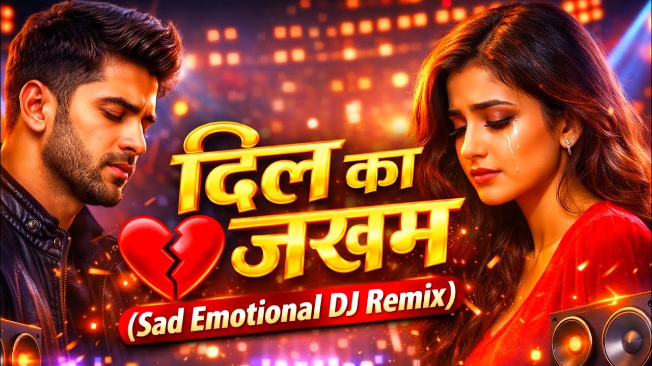 दिल का जख्म 💔 | Sad Emotional DJ Remix | Male & Female Heart Broken Song | New Sad Love Song 2026