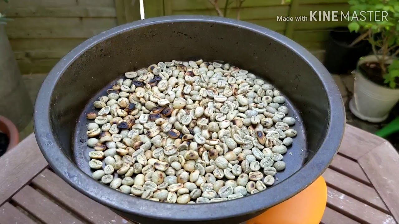Roasting Coffee Beans with a Biolite Campstove