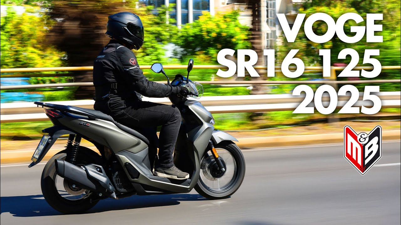 Νέο VOGE SR16 125 2025 – Review, Χαρακτηριστικά & Πρώτες Εντυπώσεις