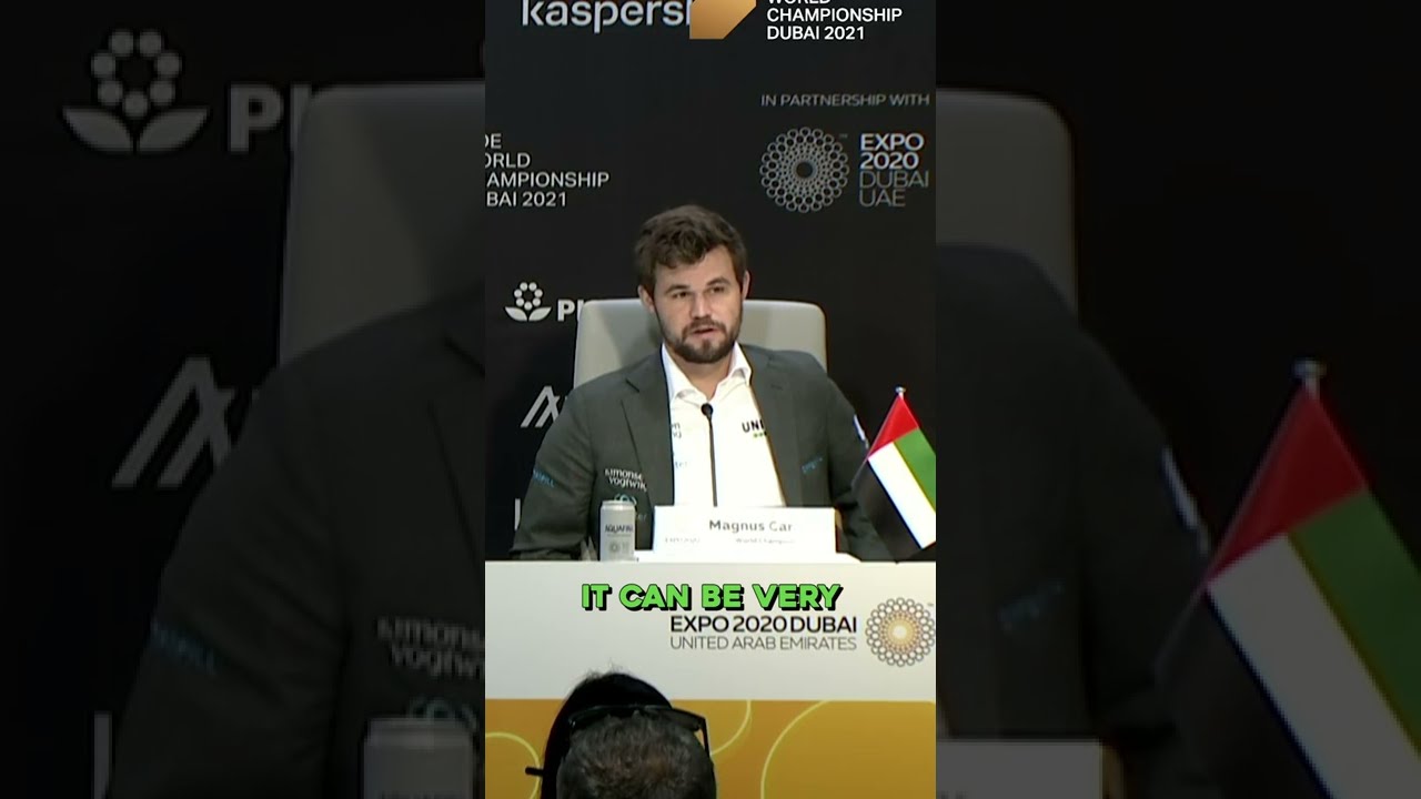 I asked the World Chess Champion the HARDEST question