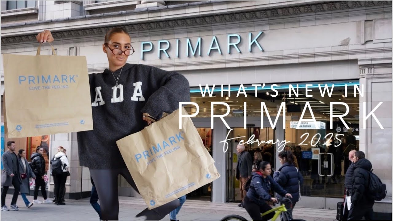 WHAT'S NEW IN PRIMARK FEBRUARY 2025 | spring clothes, pyjamas, home, beauty & mor | UK shopping vlog